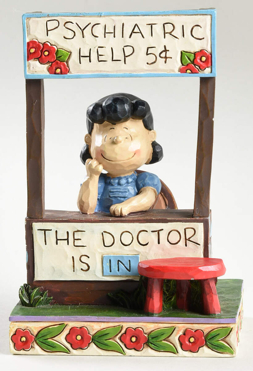 Peanuts The Doctor Is In - Boxed by Jim Shore-1