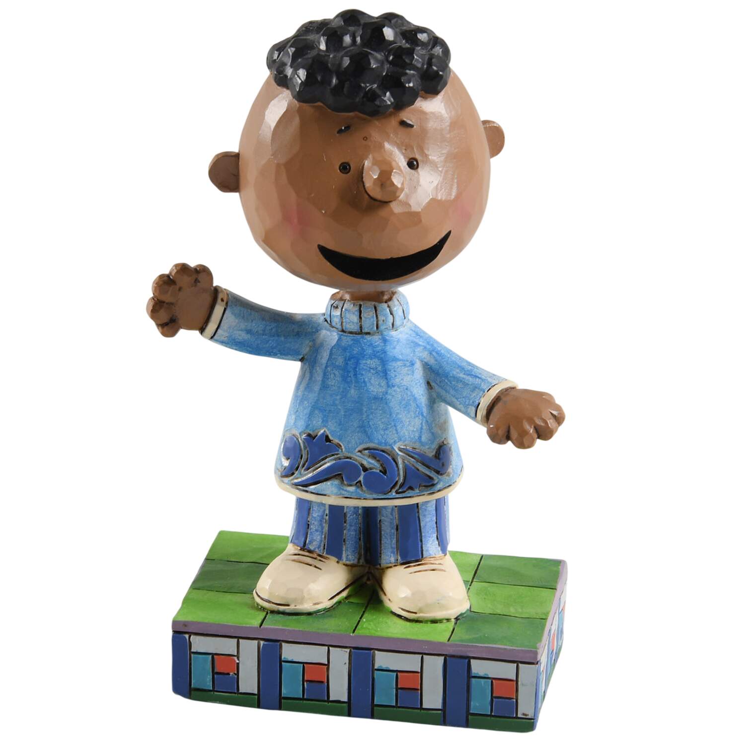 Peanuts Friendly Franklin - No Box by Jim Shore-1