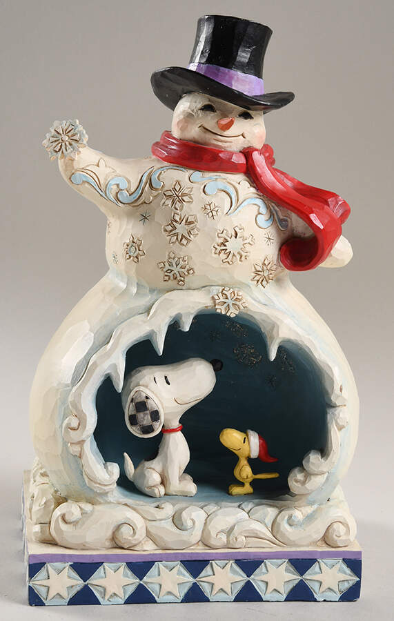 Peanuts Christmas Snowy Splendor - Boxed by Jim Shore-1