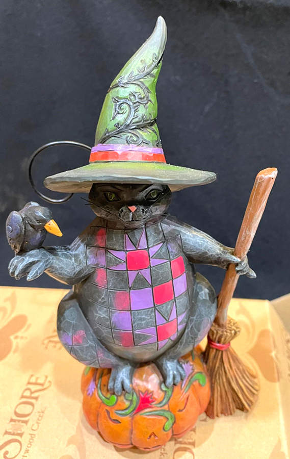 Halloween Wicked Kitty - Boxed by Jim Shore-1