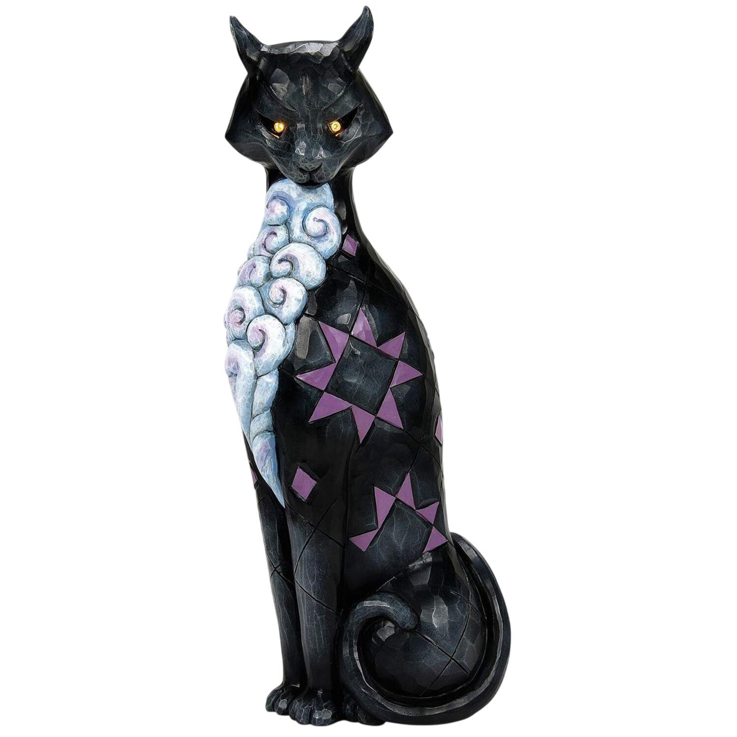 Halloween Gato's Glowing Gaze - Boxed by Jim Shore-1