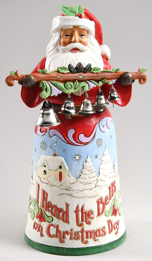 Christmas Song Santas I Heard The Bells On Christmas Day - Boxed by Jim Shore-1