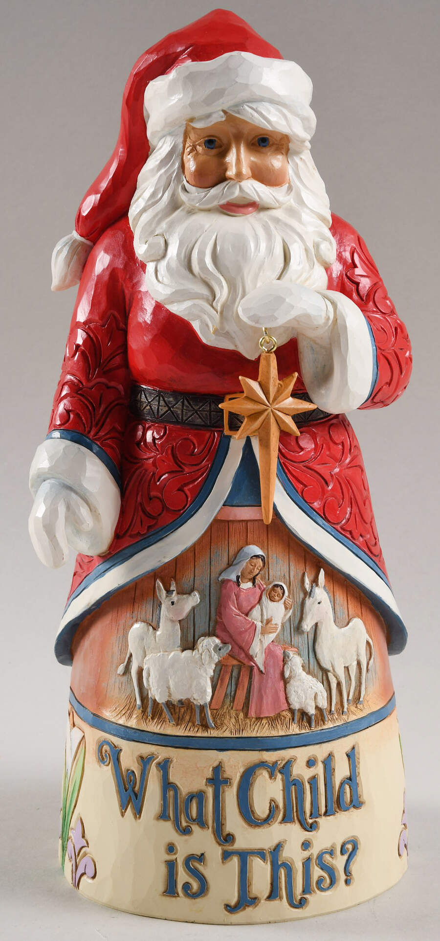 Christmas Song Santas What Child Is This - Boxed by Jim Shore-1