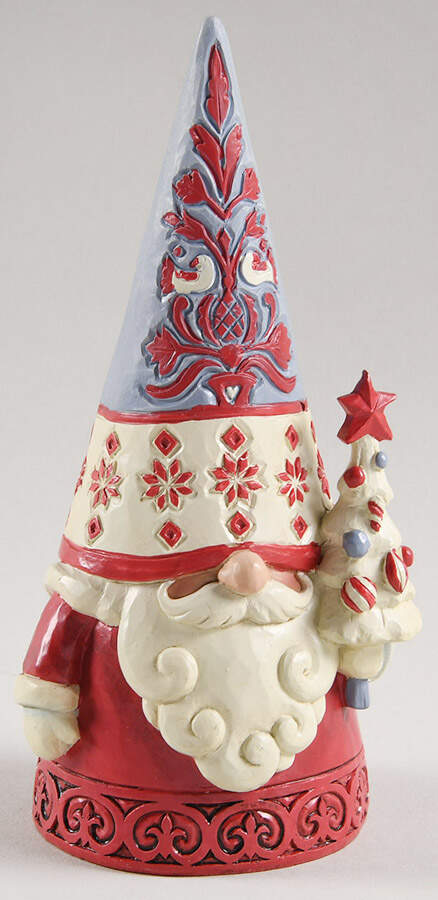 Nordic Noel Gnome Collection Tomte Tidings - No Box by Jim Shore-1