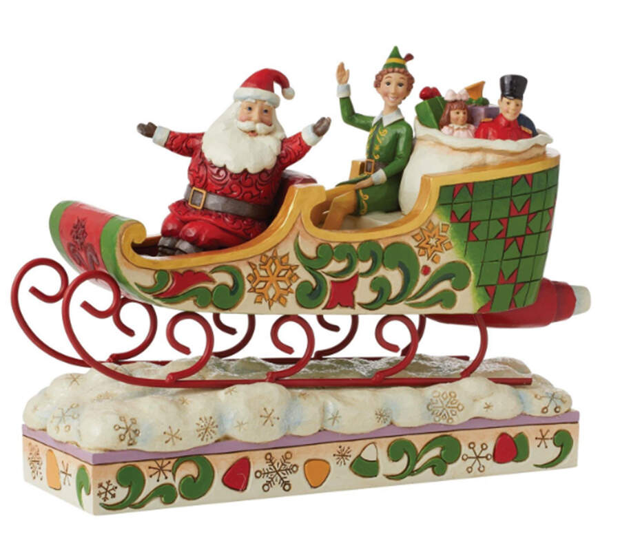 Elf the Movie Spreading Christmas Cheer - Boxed by Jim Shore-1