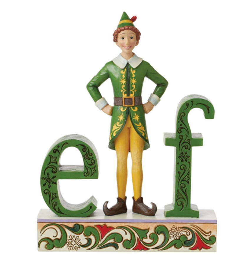 Elf the Movie The Name Is Buddy The Elf - Boxed by Jim Shore-1