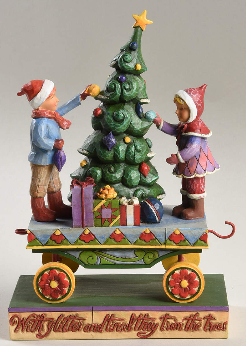 Santa Express On Track With All The Trimmings - Boxed by Jim Shore-1