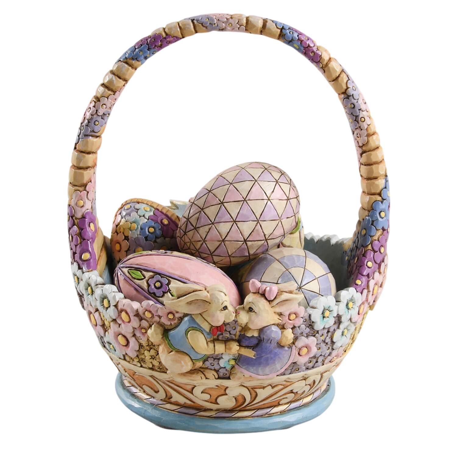 Annual Easter Basket Honey Bunny - No Box by Jim Shore-1