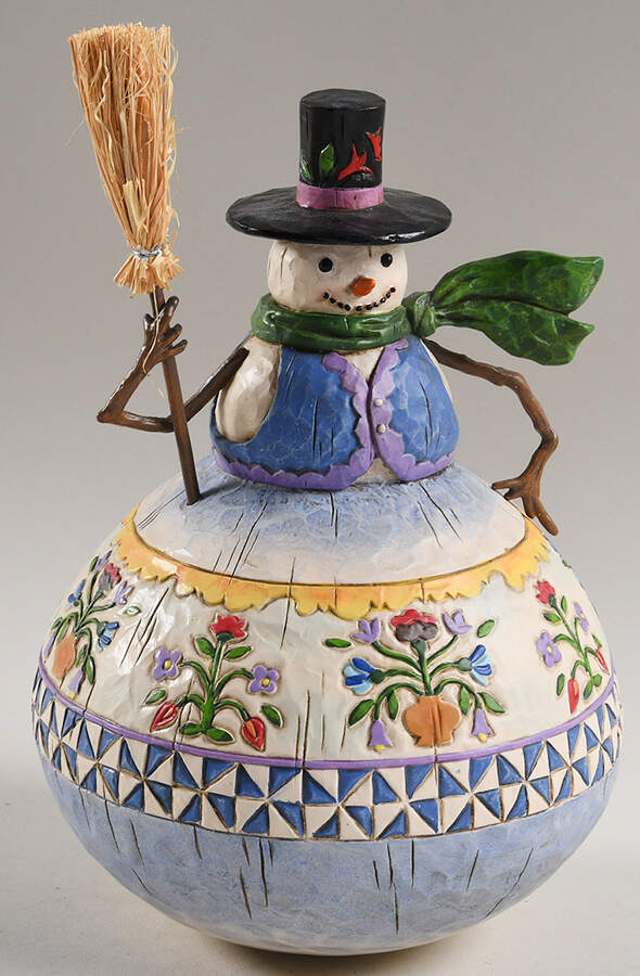 Snowmen A Jolly Happy Soul - Boxed by Jim Shore-1