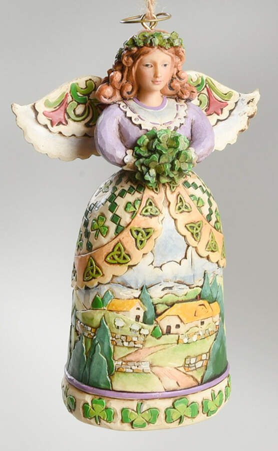 Angel Ornaments Irish - Boxed by Jim Shore-1