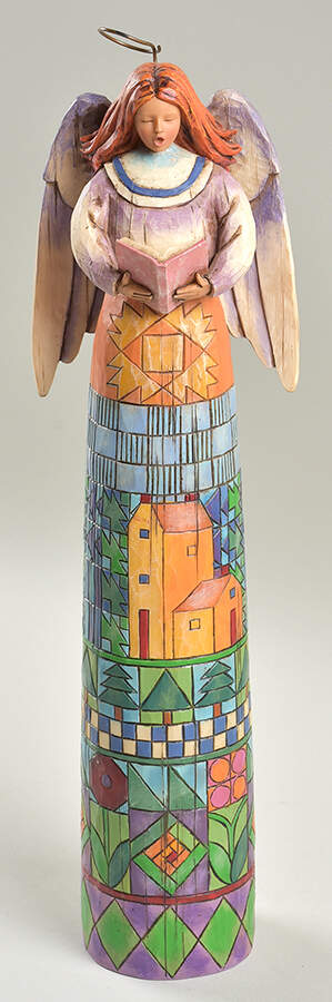 Pencil Angels Singing Makes The Heart Glad - No Box by Jim Shore-1
