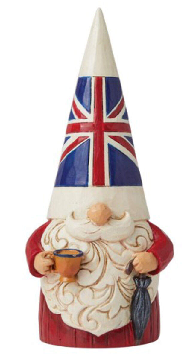 Gnomes Around the World Fancy A Cuppa? Gnome - Boxed by Jim Shore-1