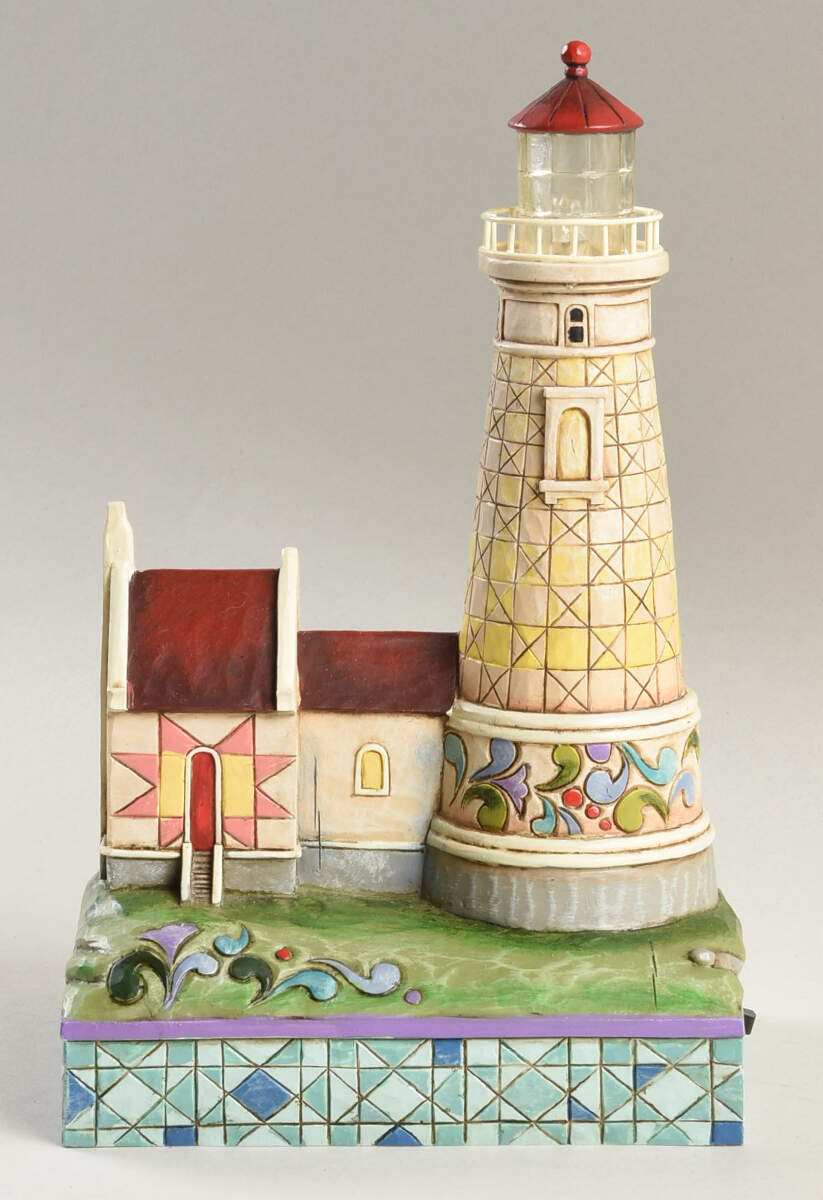 Lighthouse Collection Proud Guardian - Haceta Head - With Box by Jim Shore-1