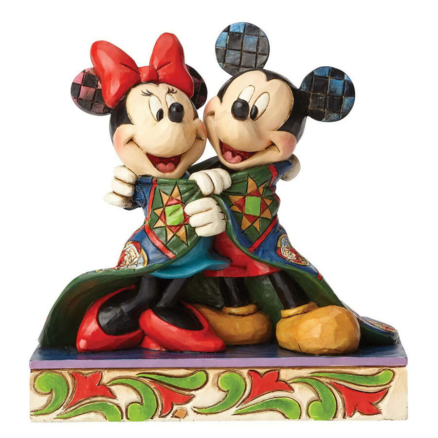 Mickey & Friends Christmas Warm Wishes - No Box by Jim Shore-1