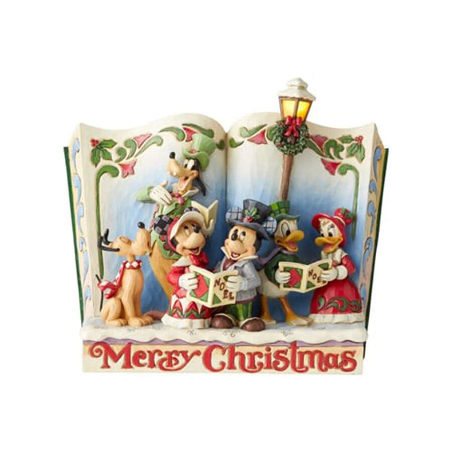Mickey & Friends Christmas Merry Christmas - Storybook - Boxed by Jim Shore-1