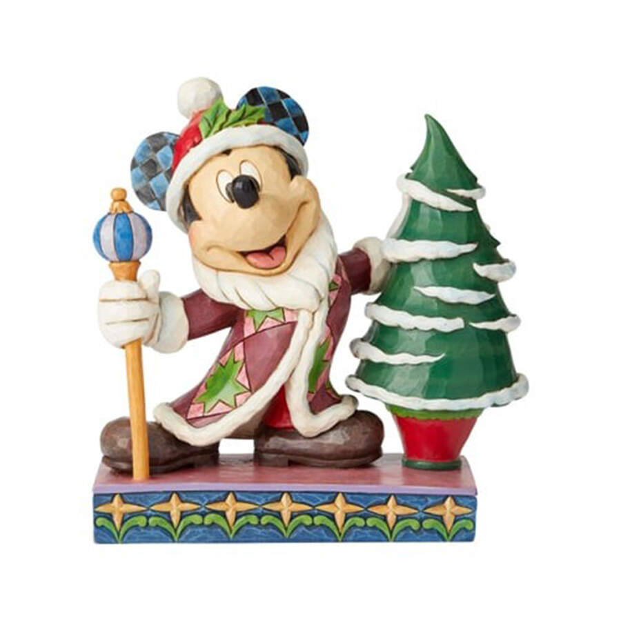 Mickey & Friends Christmas Jolly Ol' St. Mick - No Box by Jim Shore-1
