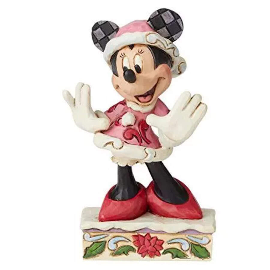 Mickey & Friends Christmas Festive Fashionista - Boxed by Jim Shore-1