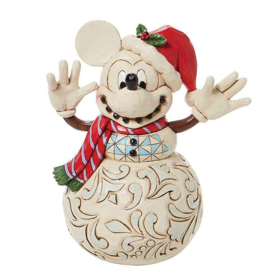 Mickey & Friends Christmas Snowy Smiles - No Box by Jim Shore-1