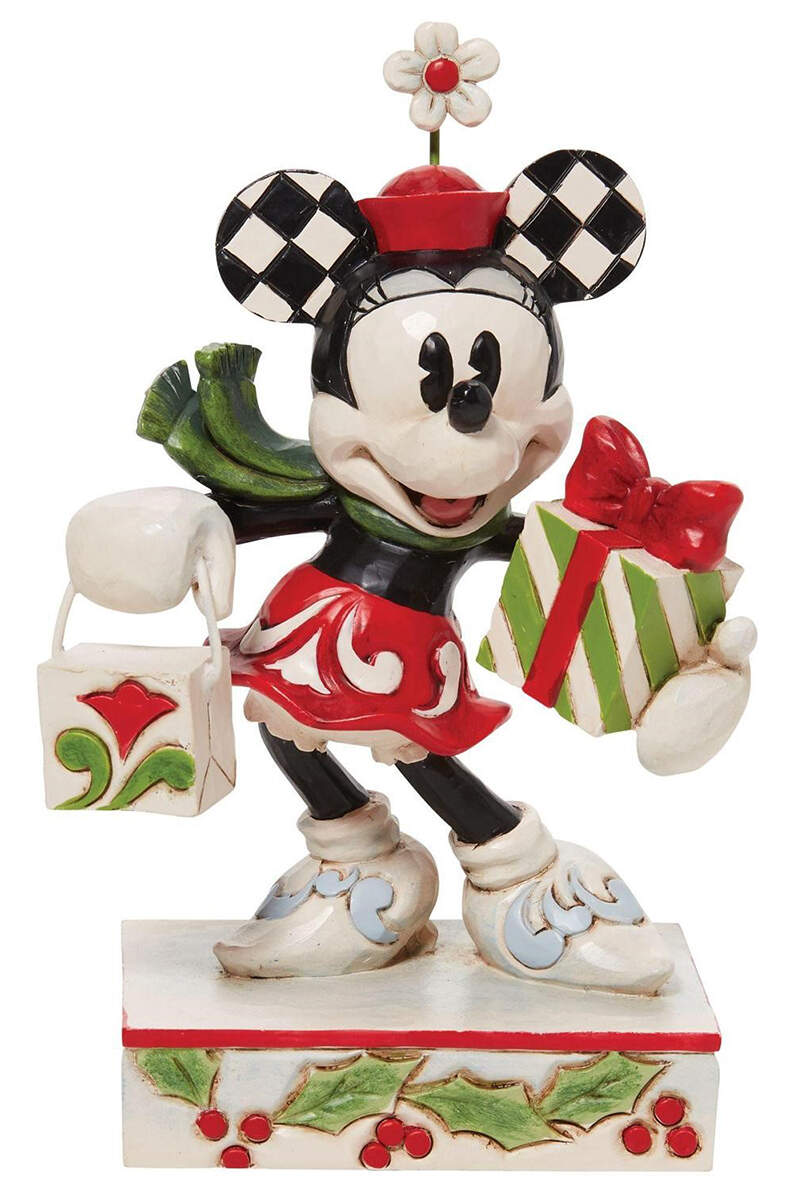 Mickey & Friends Christmas Holiday Glamour - Boxed by Jim Shore-1