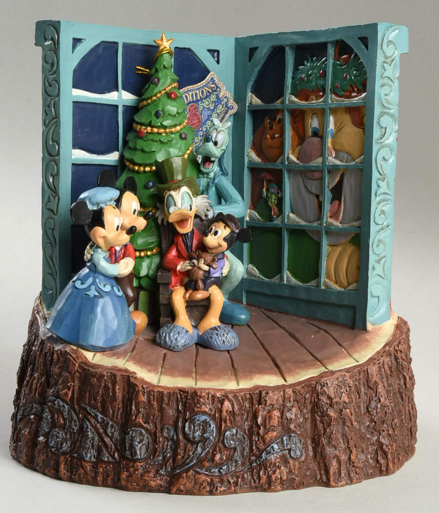 Mickey & Friends Christmas God Bless Us, Everyone! - No Box by Jim Shore-1