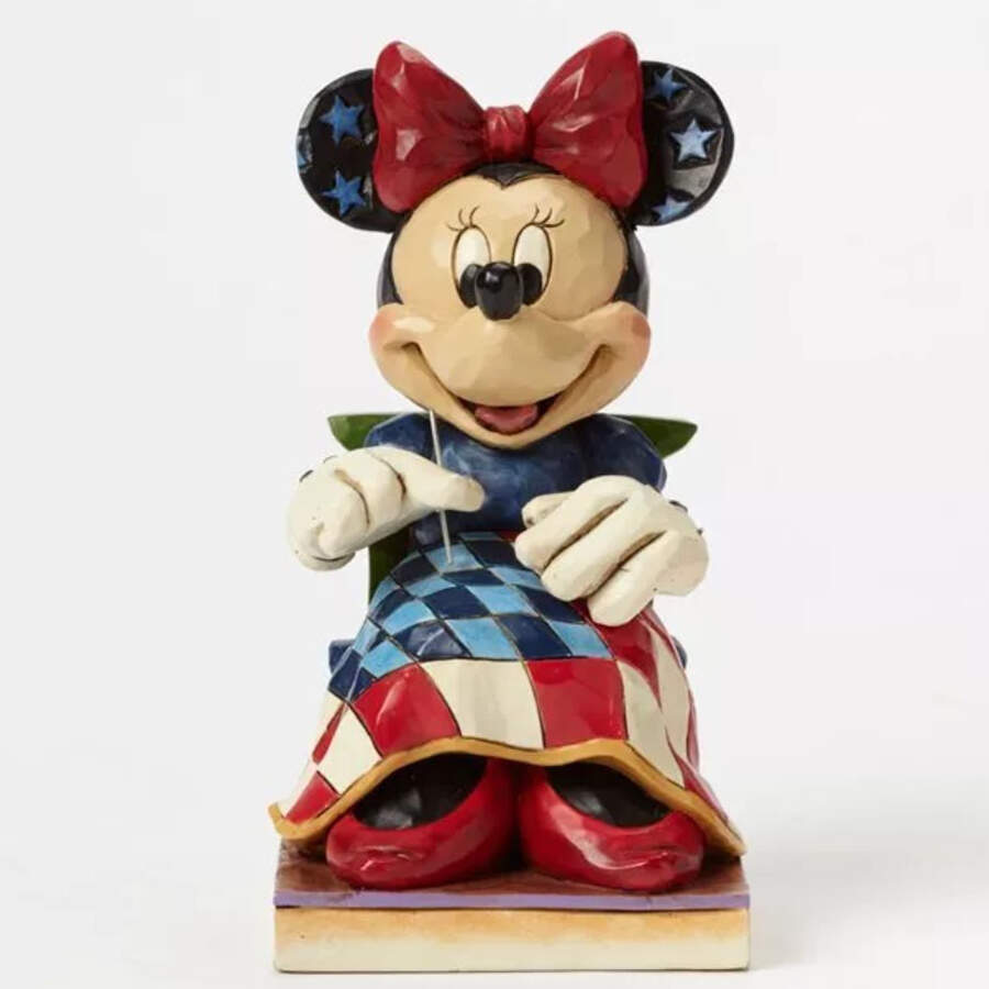 Mickey & Friends Patriotic Old Glory - No Box by Jim Shore-1