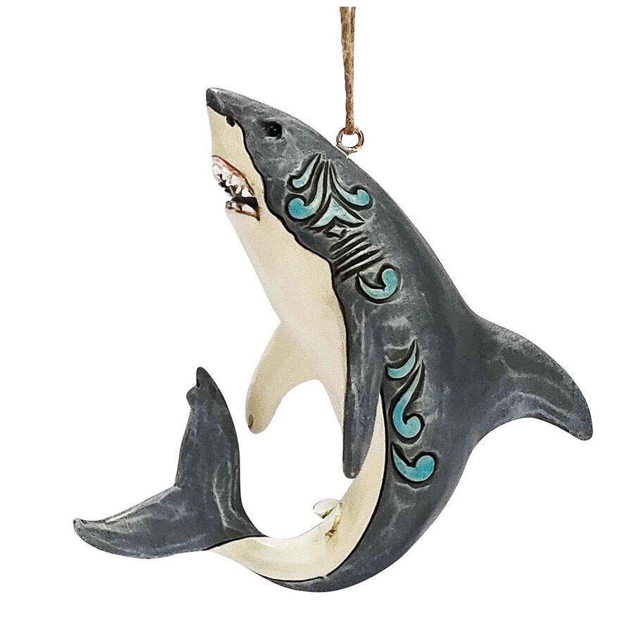 Animal Planet Ornament Collection Great White Shark - No Box by Jim Shore-1