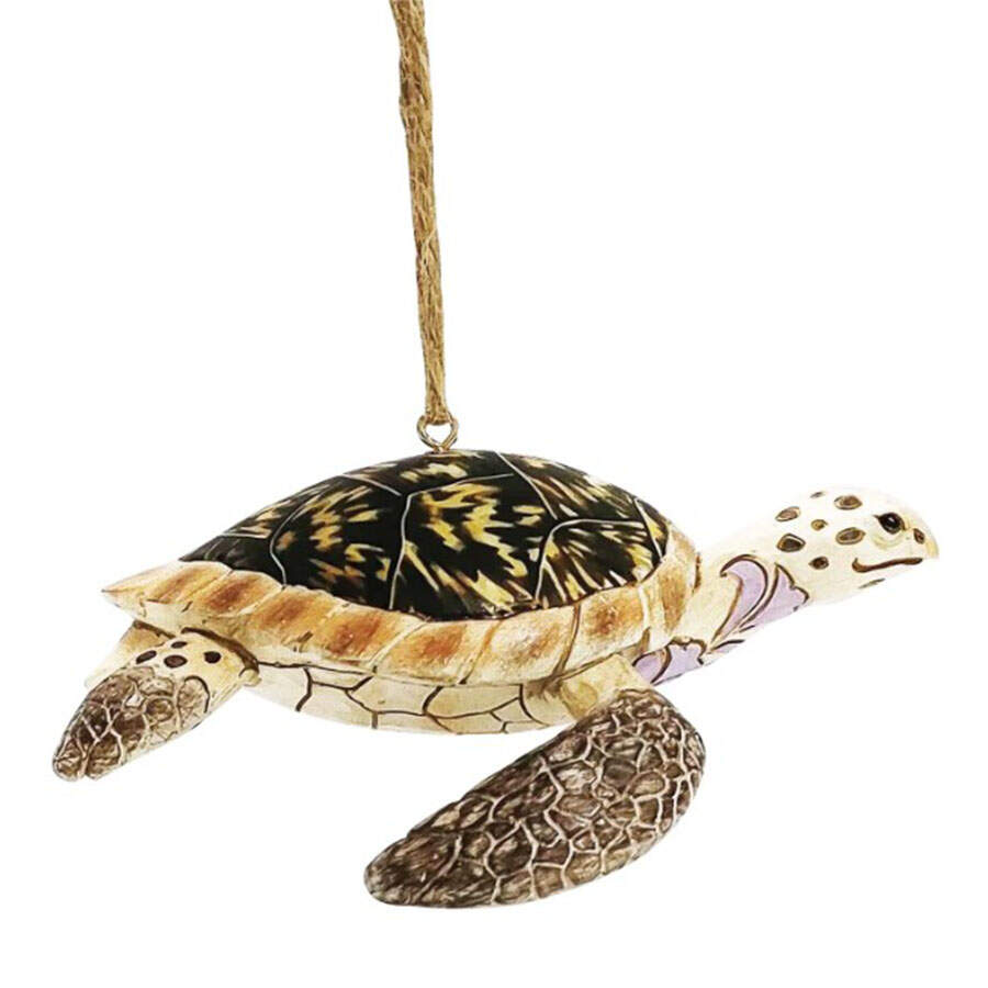 Animal Planet Ornament Collection Hawksbill Sea Turtle - Boxed by Jim Shore-1