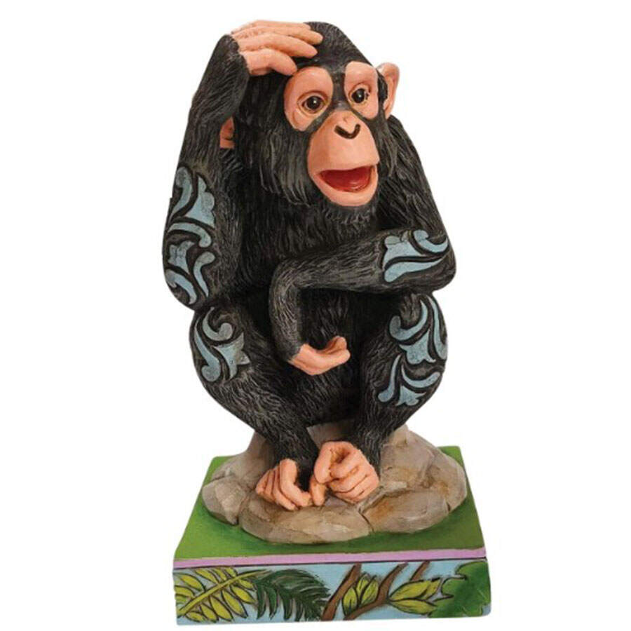 Animal Planet Figurine Collection Chimpanzee - Boxed by Jim Shore-1