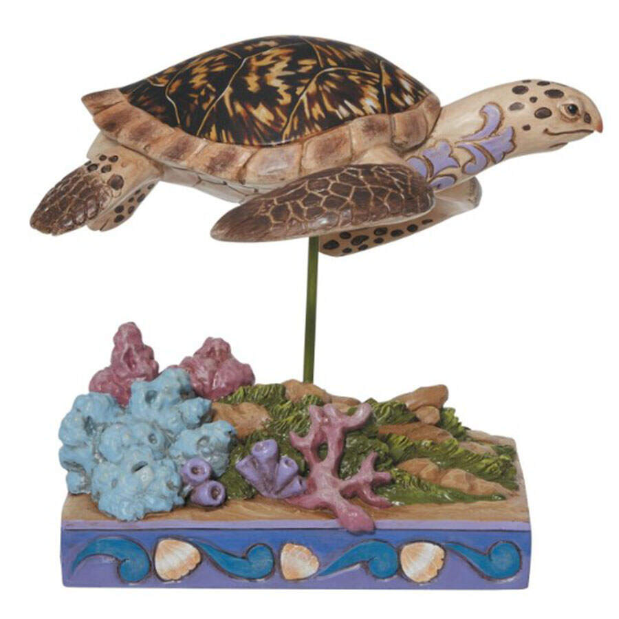 Animal Planet Figurine Collection Hawksbill Sea Turtle - With Box by Jim Shore-1