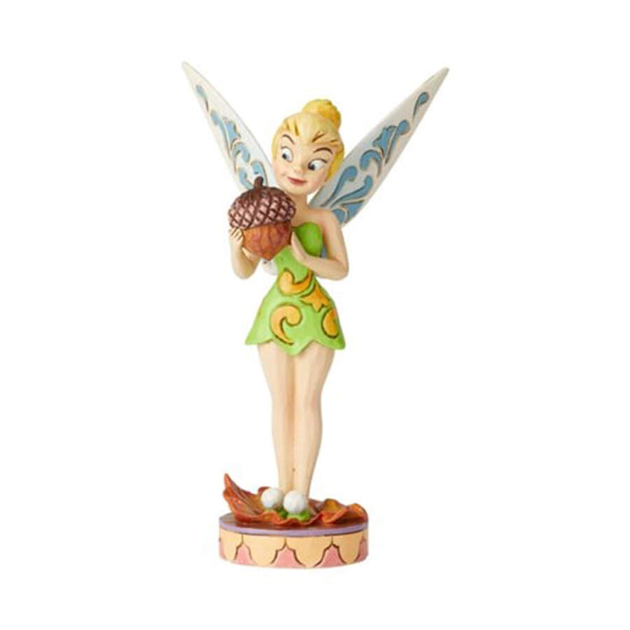Peter Pan-Disney Traditions Nuts For Fall - Tinker Bell Autumn - Boxed by Jim Shore-1