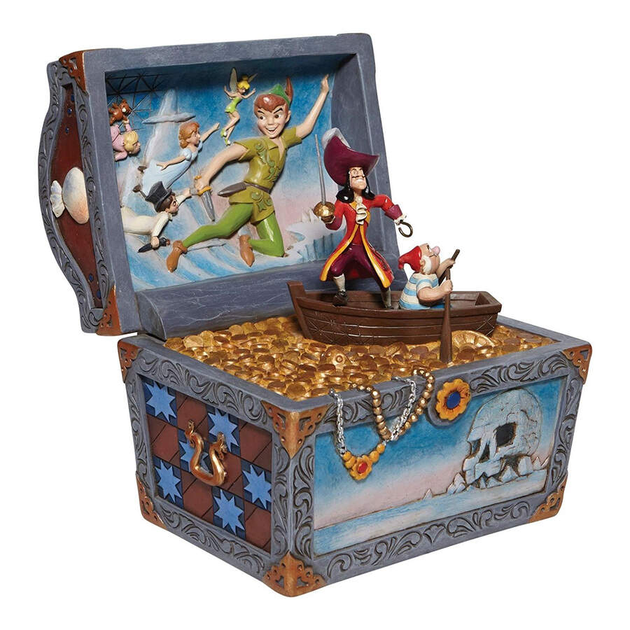 Peter Pan-Disney Traditions Treasure Strewn Tableau - Boxed by Jim Shore-1