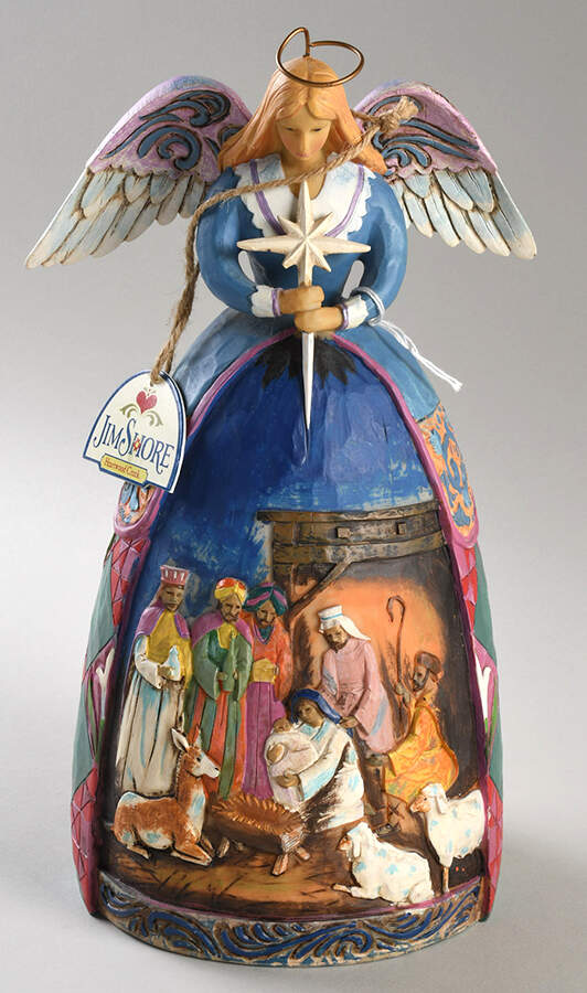 Christmas Angels A Star Shall Guide Us - Boxed by Jim Shore-1