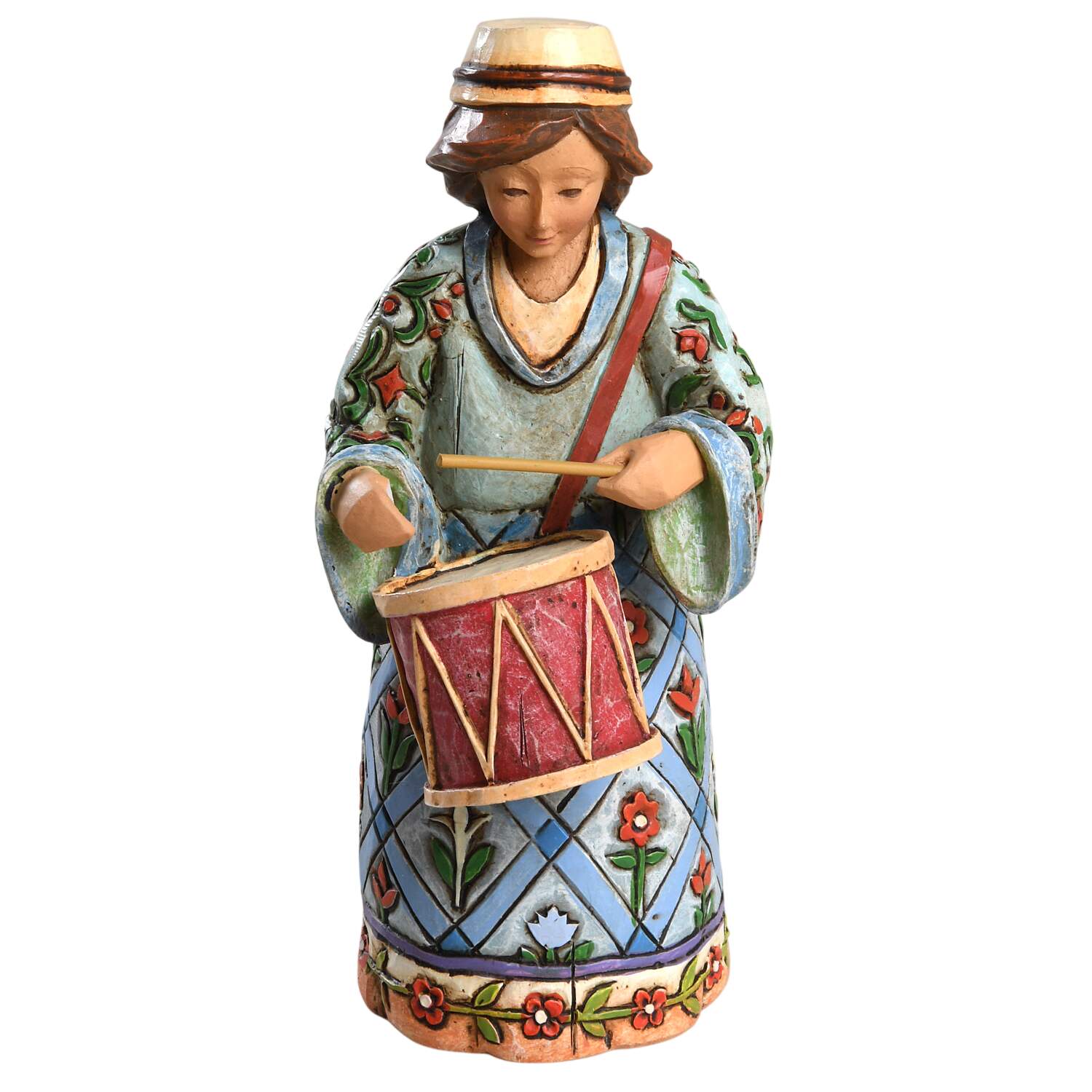 Joy To the World Nativity II Drummer Only - No Box by Jim Shore-1