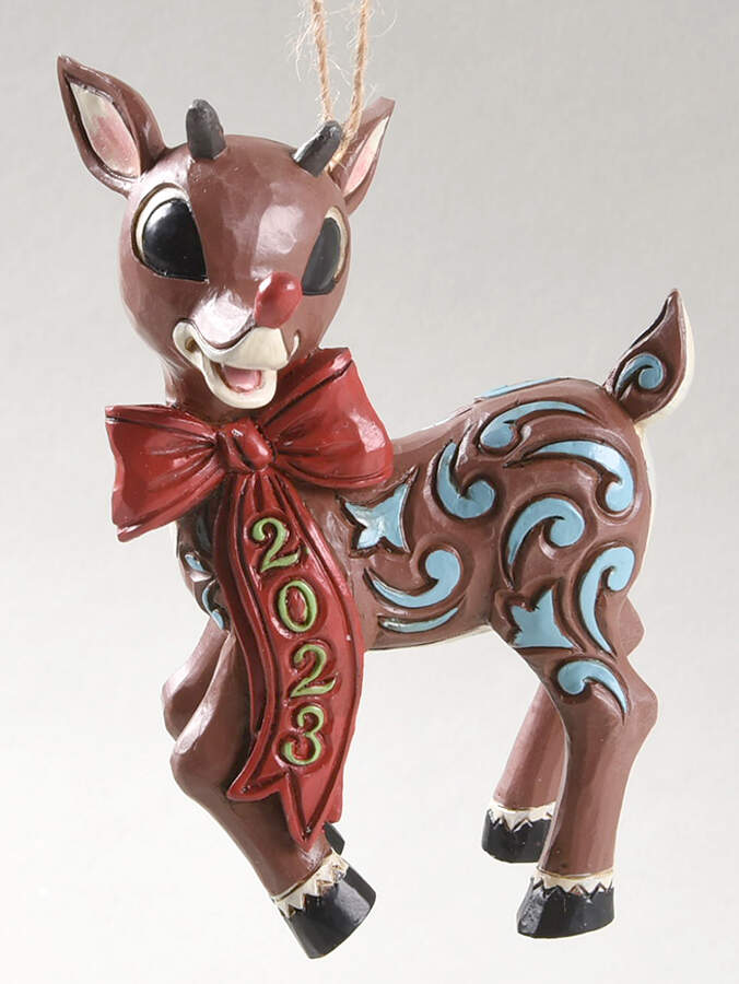 Annual Rudolph Ornaments Rudolph - No Box by Jim Shore-1