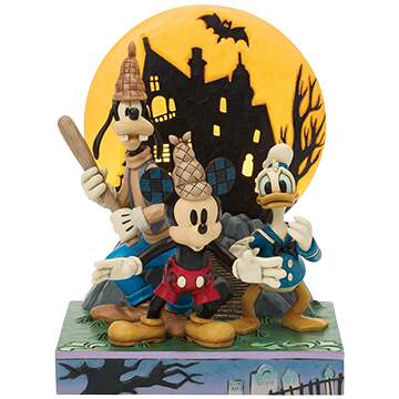Mickey & Friends - Halloween Look Out! Ghosts! - No Box by Jim Shore-1