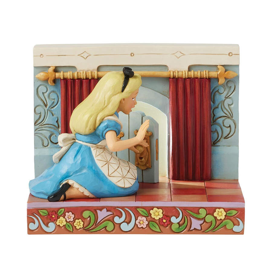 Alice in Wonderland-Disney Traditions Curiouser & Curiouser - Boxed by Jim Shore-1