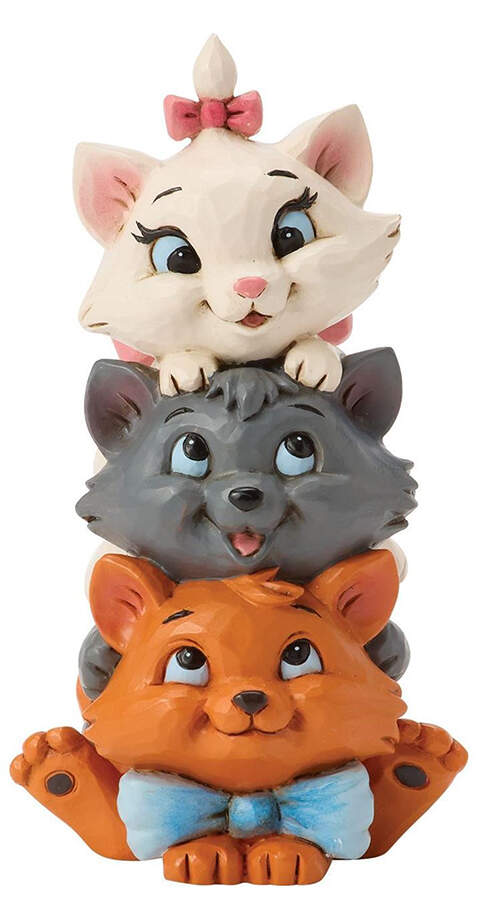 Aristocats - Disney Tradtions Aristocats Stacked Mini - No Box by Jim Shore-1