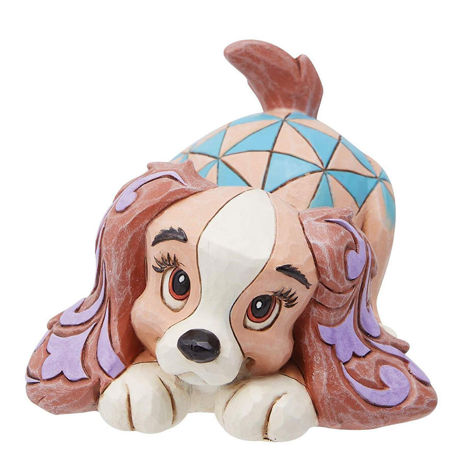 Lady & the Tramp-Disney Traditions Lady Mini - No Box by Jim Shore-1