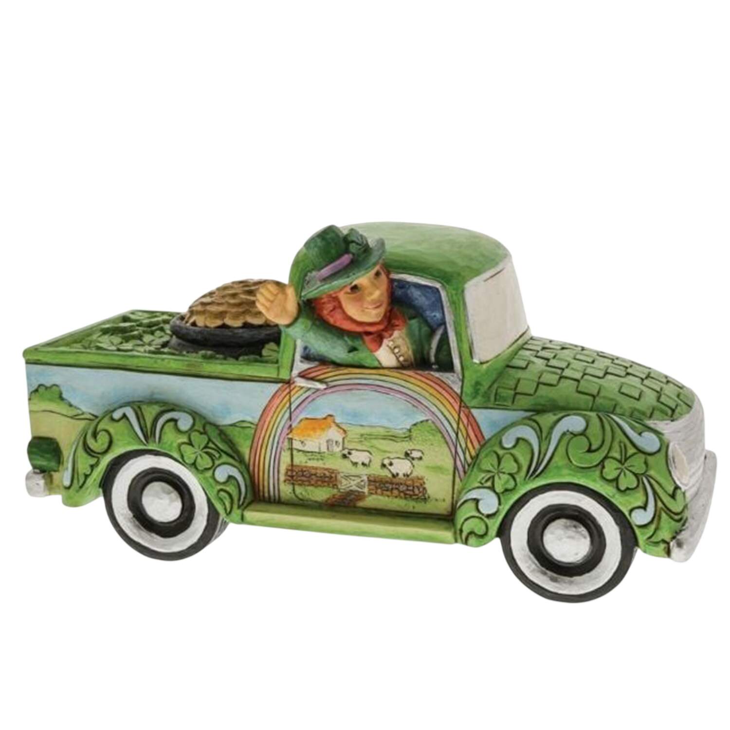 Irish Collection Truckload Of Luck - No Box by Jim Shore-1