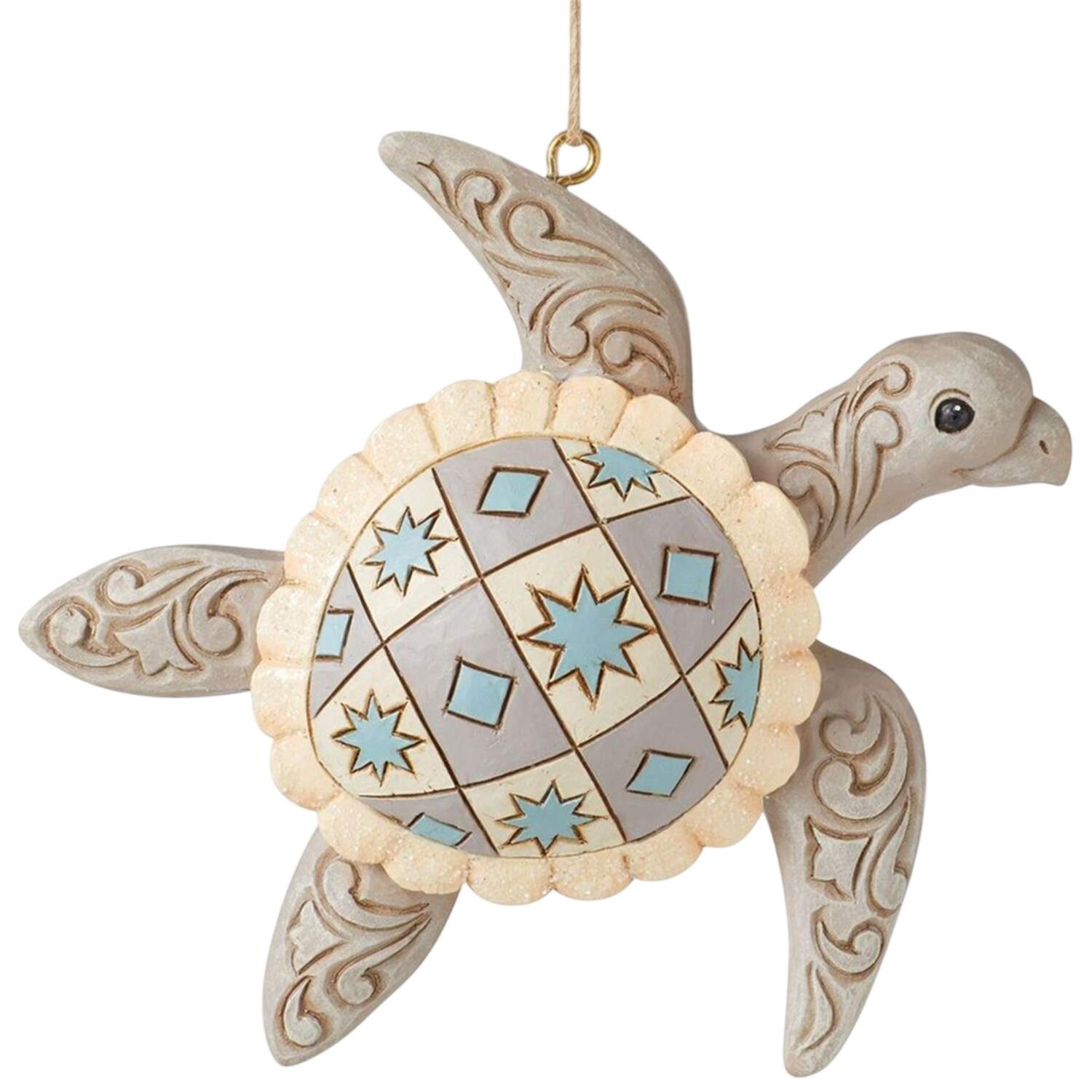 Coastal Christmas Ornaments Sea Turtle  - Boxed by Jim Shore-1