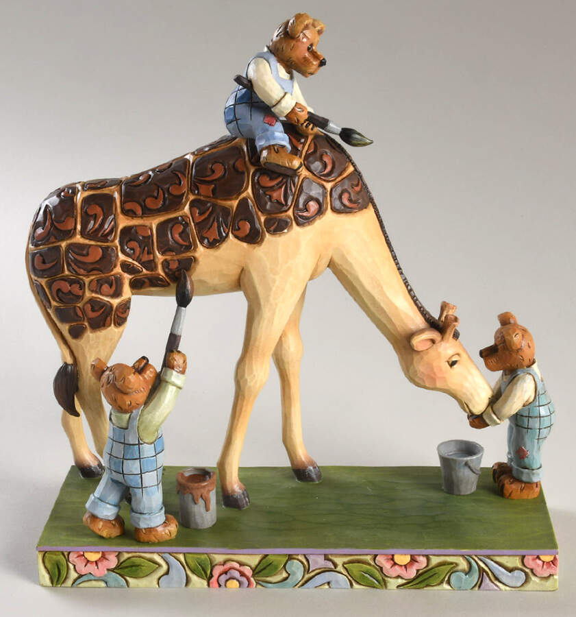 Boyd's Bearstone Collection Leo, Paolo, Claude & Gigi - High-Level T - Boxed by Jim Shore-1