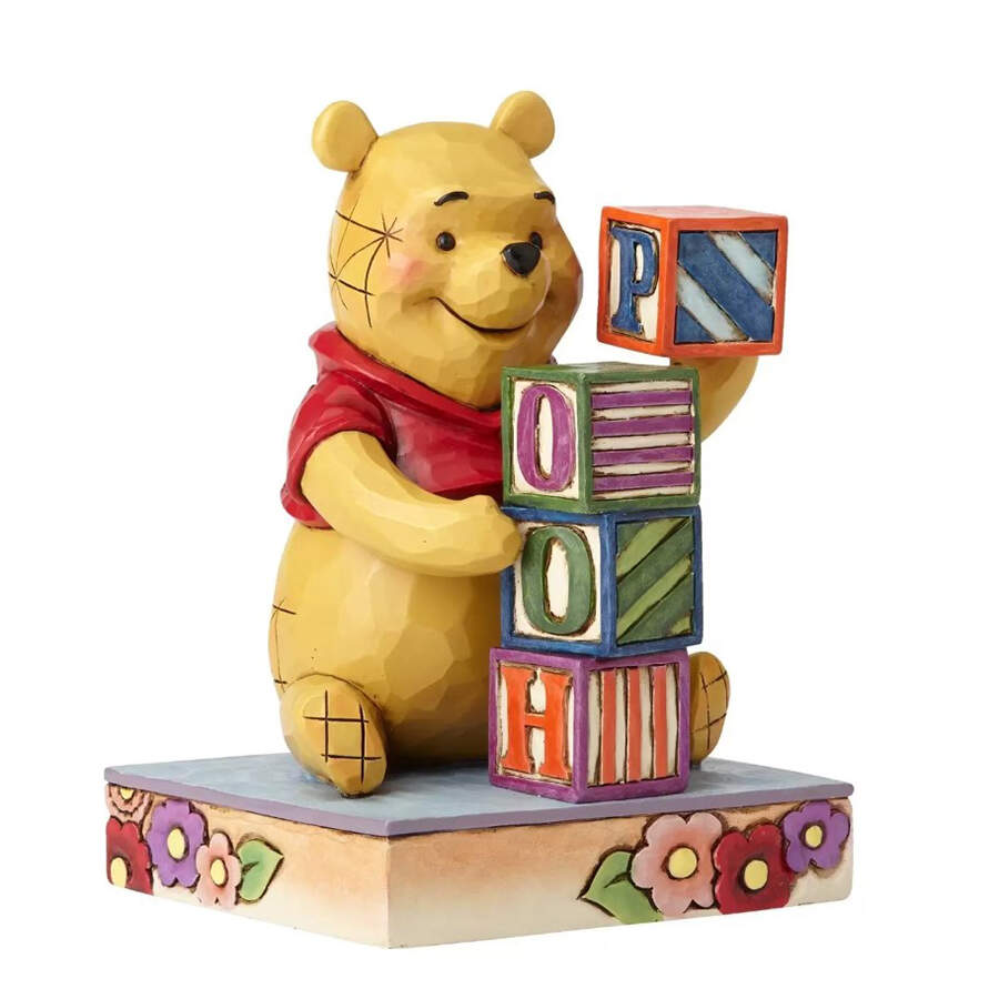 Winnie the Pooh Word Play - No Box by Jim Shore-1
