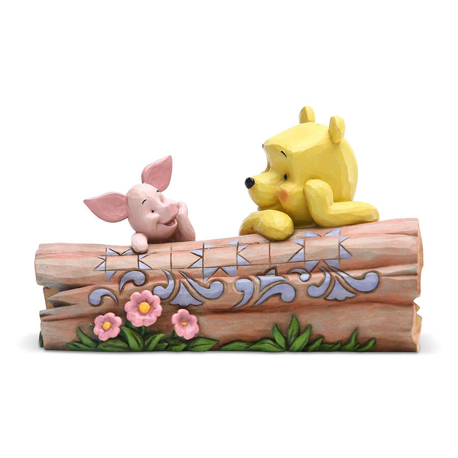 Winnie the Pooh Truncated Conversation - No Box by Jim Shore-1