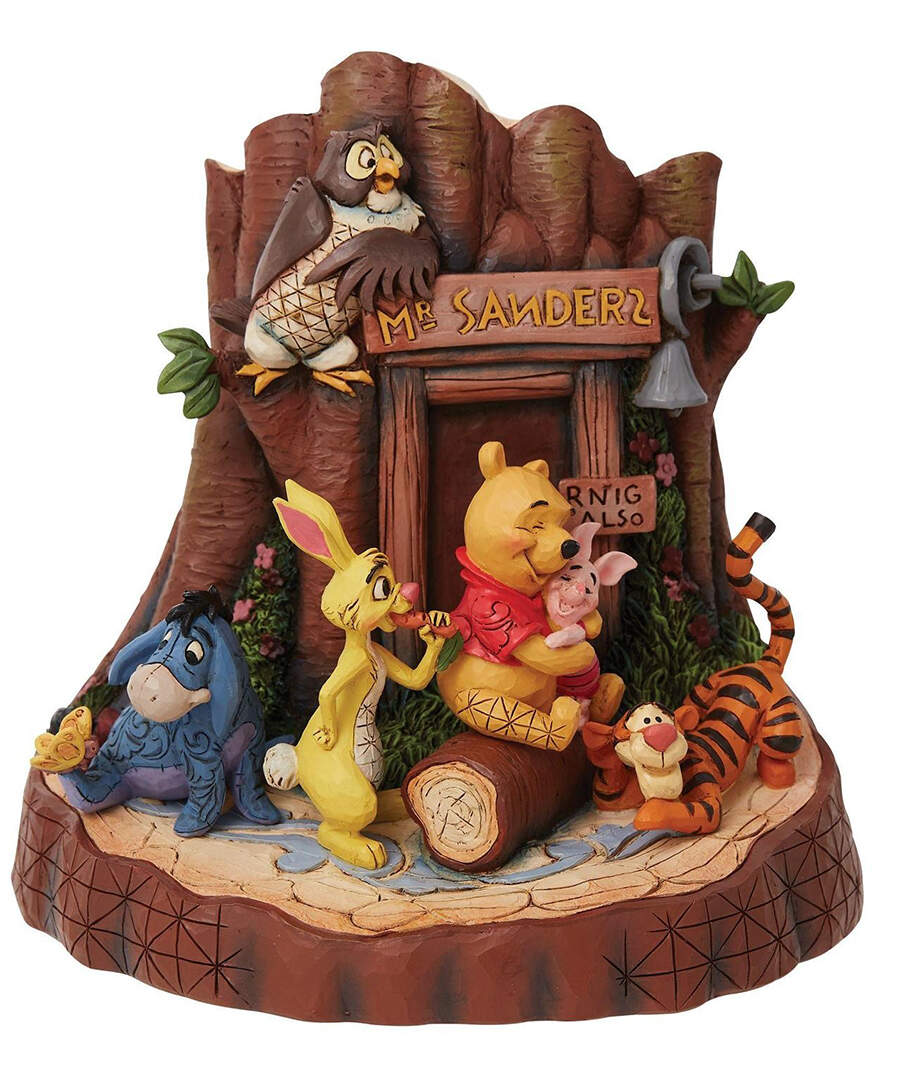 Winnie the Pooh Hundred-Acre Pals-Carved By Heart - No Box by Jim Shore-1