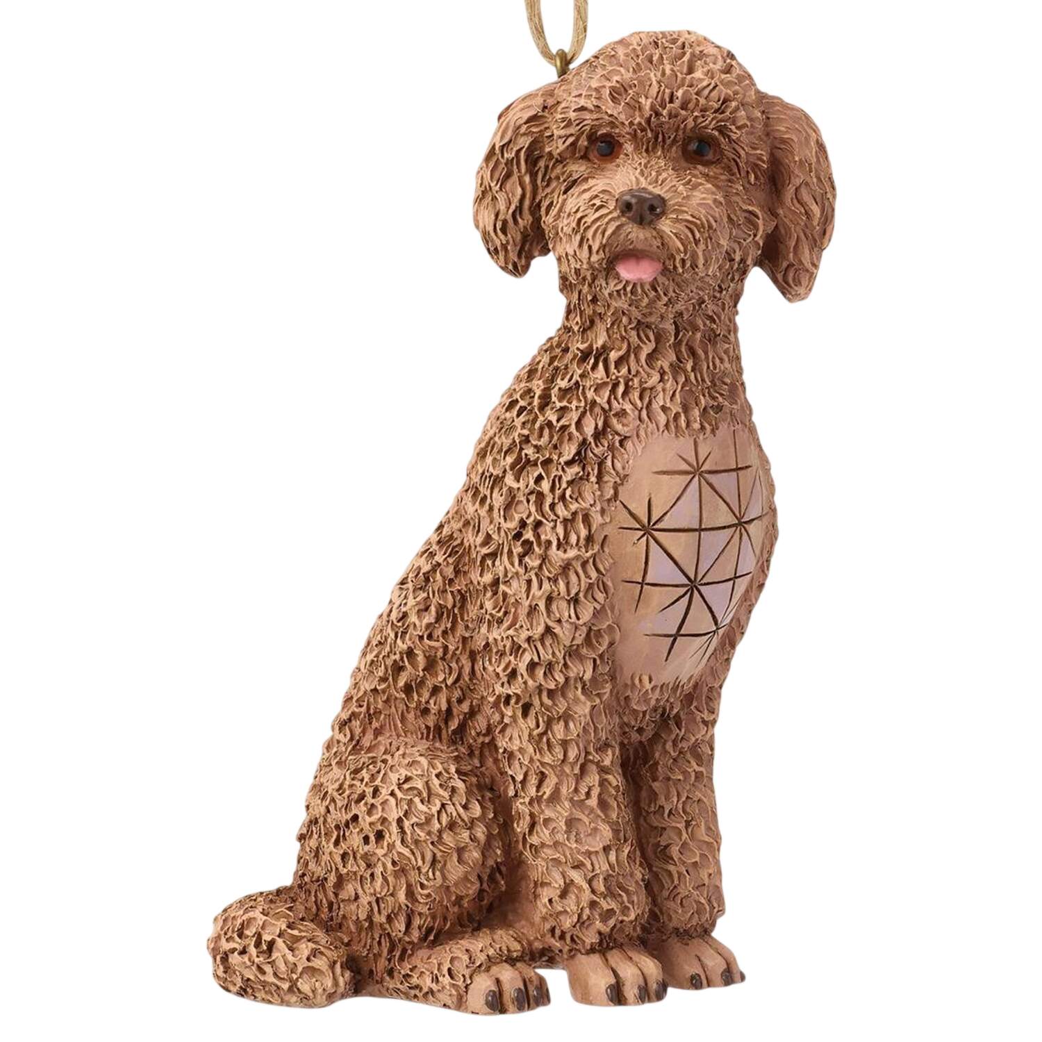 Dog Breed Ornaments Golden Doodle - Boxed by Jim Shore-1