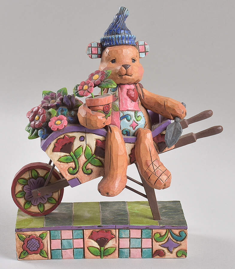 Timeless Teddy Bears Flower Bear - Boxed by Jim Shore-1