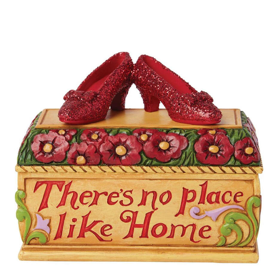 Wizard of Oz Ruby Slippers Trinket Box - No Box by Jim Shore-1