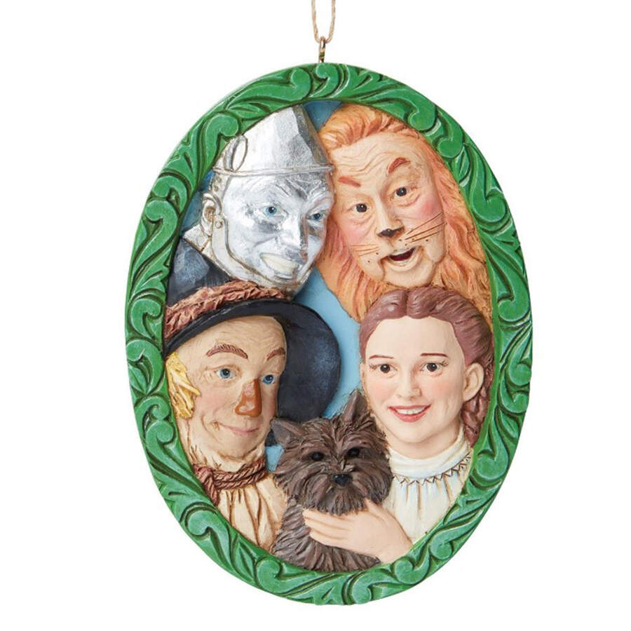 Wizard of Oz Ornaments Dorothy, Toto, Scarecrow, Tin Man & Lion - Boxed by Jim Shore-1