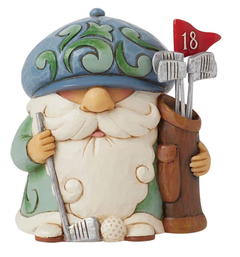 Athlete Gnomes Hole In One - Boxed by Jim Shore-1