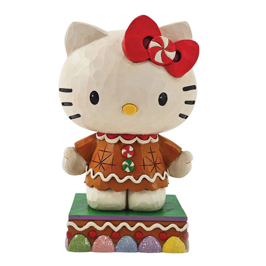 Hello Kitty - Sanrio Gingerbead Hello Kitty - Boxed by Jim Shore-1